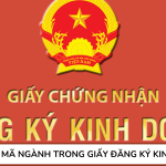 Cách ghi mã ngành trong giấy đăng ký kinh doanh