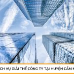 Dịch vụ giải thể công ty tại Huyện Cẩm Mỹ