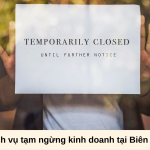 Dịch vụ tạm ngừng kinh doanh tại Biên Hòa