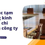 Thủ tục tạm ngừng kinh doanh chi nhánh công ty