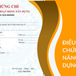 Điều kiện cấp chứng chỉ năng lực xây dựng hạng 3