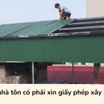 Dựng nhà tôn có phải xin giấy phép xây không?