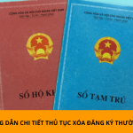 Hướng dẫn chi tiết thủ tục xóa đăng ký thường trú