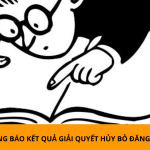 Mẫu Thông báo kết quả giải quyết hủy bỏ đăng ký cư trú