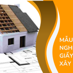 Mẫu đơn đề nghị cấp giấy phép xây dựng