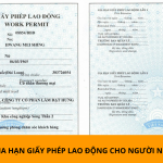 Thủ tục gia hạn giấy phép lao động cho người nước ngoài