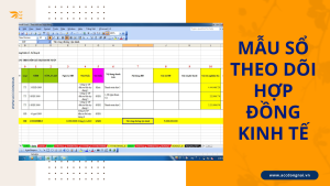 Mẫu sổ theo dõi hợp đồng kinh tế