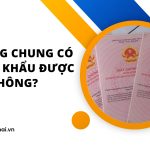 sổ hồng chung có làm hộ khẩu được không?