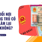 Thay đổi nơi thường trú có phải làm lại CCCD không?