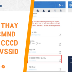 Cách thay đổi CMND sang CCCD trên VSSID