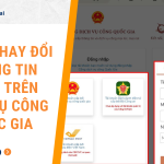 Cách thay đổi thông tin CCCD trên dịch vụ công quốc gia