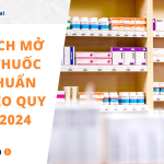 Diện tích mở quầy thuốc đạt chuẩn GPP theo quy định 2024