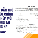 Hướng dẫn thủ tục điều chỉnh giấy phép môi trường tại Đồng Nai