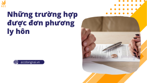 Những trường hợp được đơn phương ly hôn