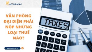 Văn phòng đại diện phải nộp những loại thuế nào?