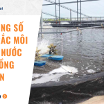 Các thông số quan trắc môi trường nước nuôi trồng thủy sản