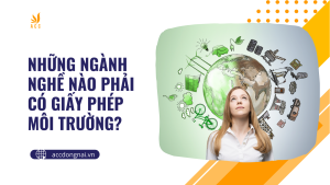 Những ngành nghề nào phải có giấy phép môi trường?