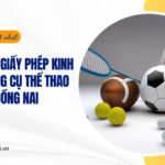 Dịch vụ xin giấy phép kinh doanh dụng cụ thể thao tại Đồng Nai