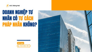 Doanh nghiệp tư nhân có tư cách pháp nhân không?