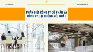 Phân biệt công ty cổ phần và công ty đại chúng mới nhất