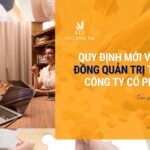 Quy định mới về hội đồng quản trị trong công ty cổ phần