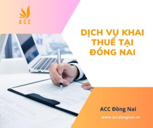 Dịch vụ khai thuế tại Đồng Nai