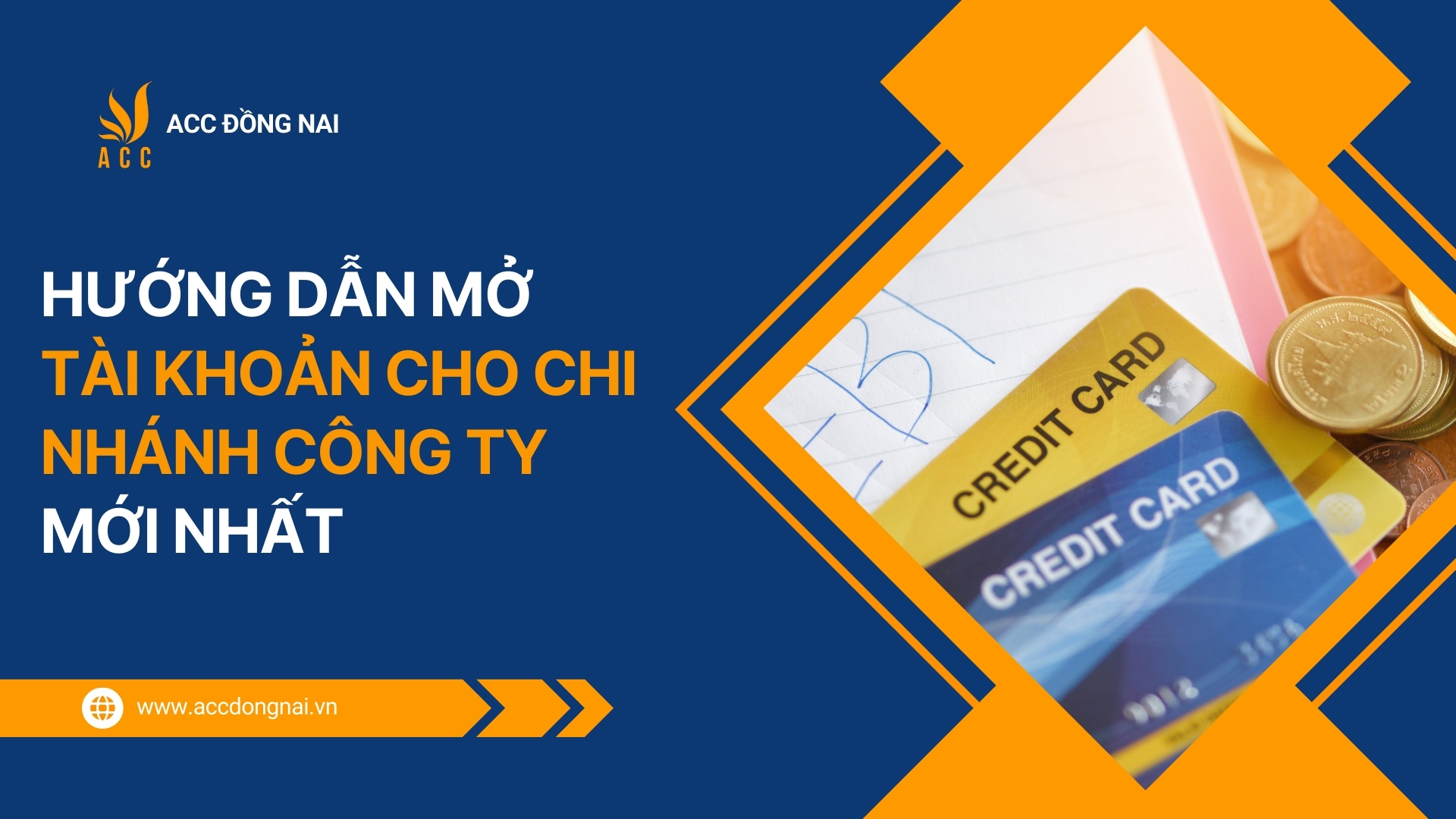 Thủ tục mở tài khoản cho chi nhánh công ty