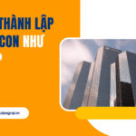 Thủ tục thành lập công ty con như thế nào?