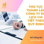 Thủ tục thành lập công ty du lịch chi tiết theo quy định