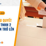 Tỷ lệ biểu quyết công ty TNHH 2 thành viên trở lên