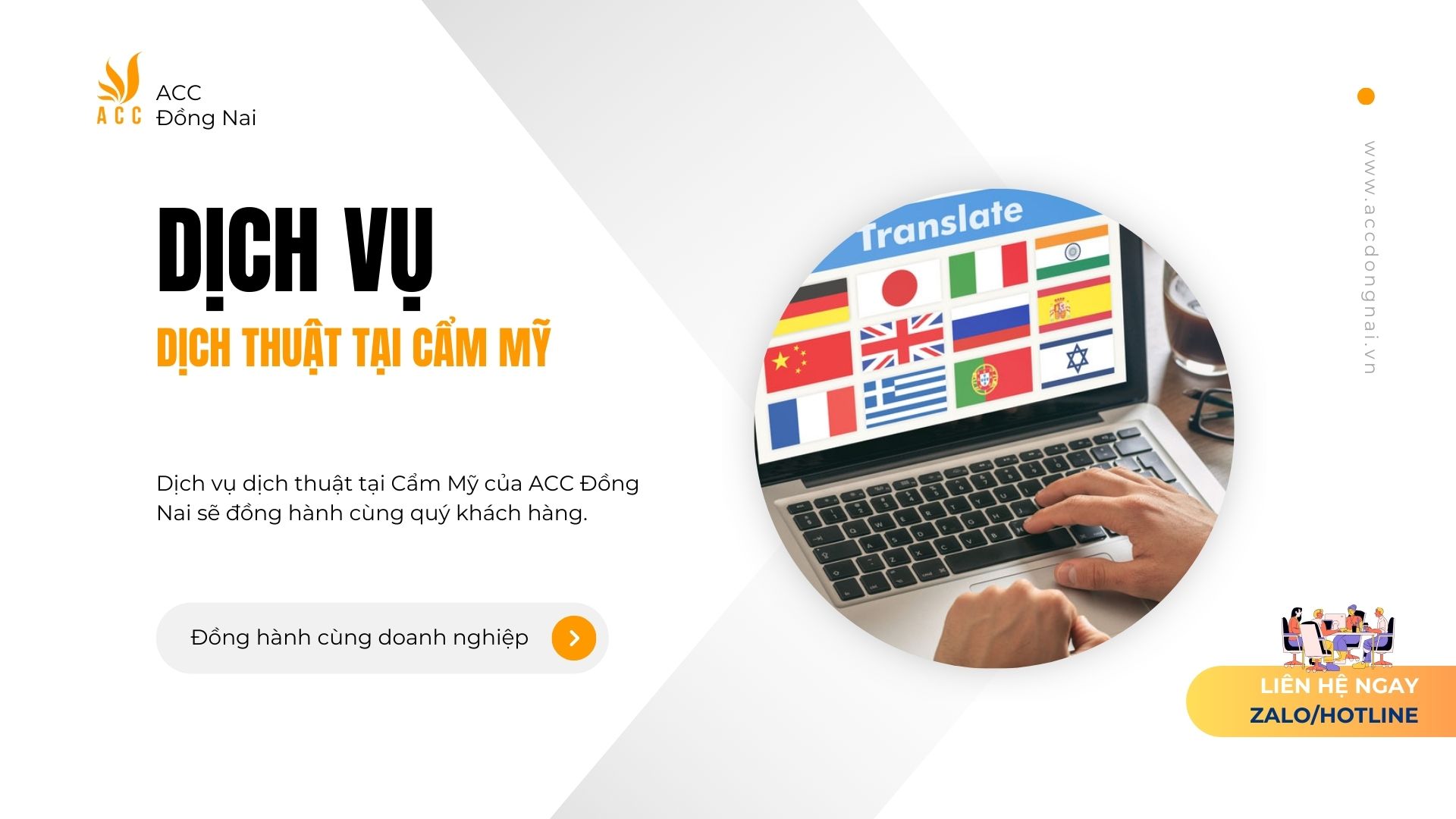 Dịch vụ dịch thuật tại Cẩm Mỹ