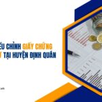 Dịch vụ điều chỉnh giấy chứng nhận đầu tư tại Huyện Định Quán