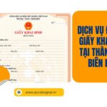 Dịch vụ đổi tên giấy khai sinh tại Thành phố Biên Hoà