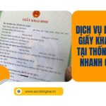 Dịch vụ làm lại giấy khai sinh tại Thống Nhất nhanh chóng