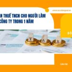 Quyết toán thuế TNCN cho người làm 2 công ty trong 1 năm