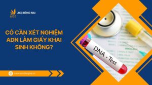 Có cần xét nghiệm ADN làm giấy khai sinh không