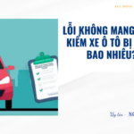 Lỗi không mang đăng kiểm xe ô tô có bị phạt bao nhiêu