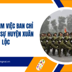 Địa chỉ làm việc Ban Chỉ huy Quân sự Huyện Xuân Lộc