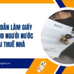 Hướng dẫn làm giấy phép cho người nước ngoài thuê nhà