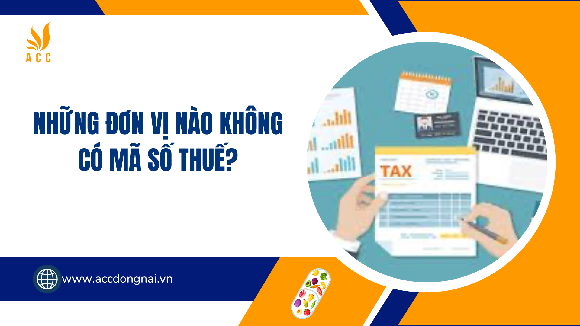 Những đơn vị nào không có mã số thuế