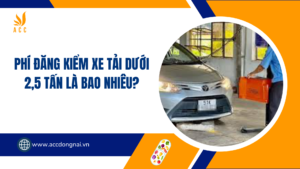 Phí đăng kiểm xe tải dưới 2,5 tấn là bao nhiêu