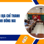 Thông tin địa chỉ Thanh tra tỉnh Đồng Nai