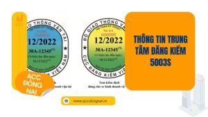Thông tin trung tâm đăng kiểm 5003s