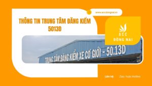 Thông tin trung tâm đăng kiểm 5013D