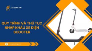 Quy trình và thủ tục nhập khẩu xe điện scooter