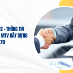 công ty tnhh mtv xây dựng 470