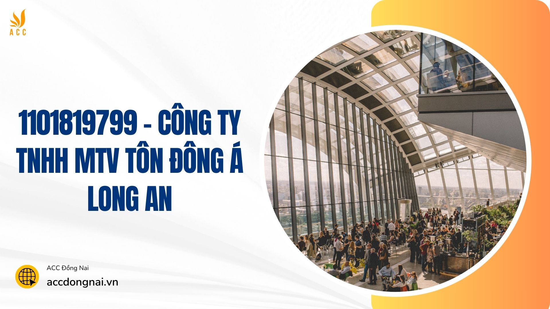 công ty tnhh mtv tôn đông á long an