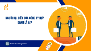 Người đại diện của công ty hợp danh là ai