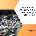 Danh sách các công ty điện tử Nhơn Trạch Đồng Nai