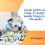 Danh sách các công ty dược ở Nhơn Trạch uy tín nhất